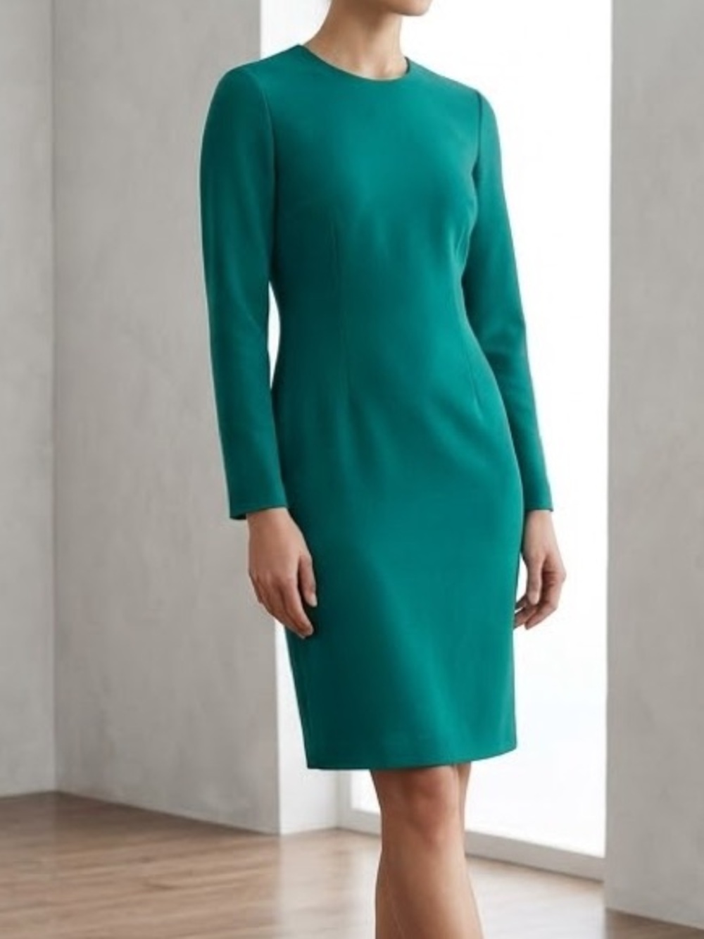 Talbots Wool Long Sleeve Dress